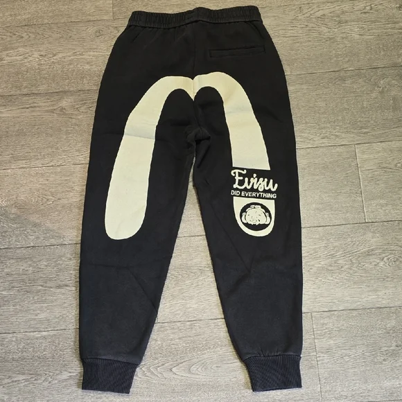 Men's Black Jogger Pants - Picture 3 of 3